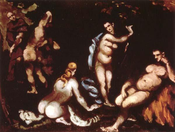 Paul Cezanne La tentation de saint Antoine Germany oil painting art